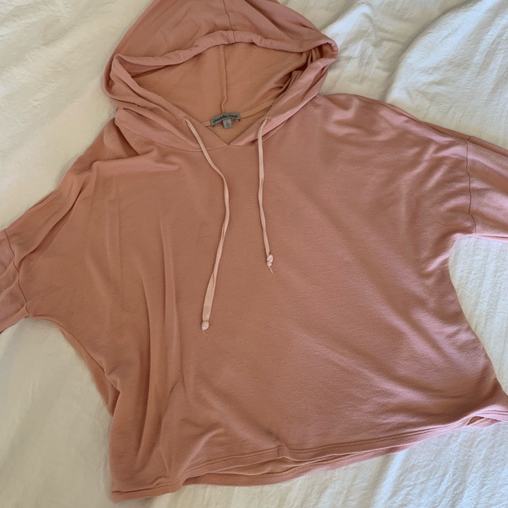 Light Weight Pink Hoodie